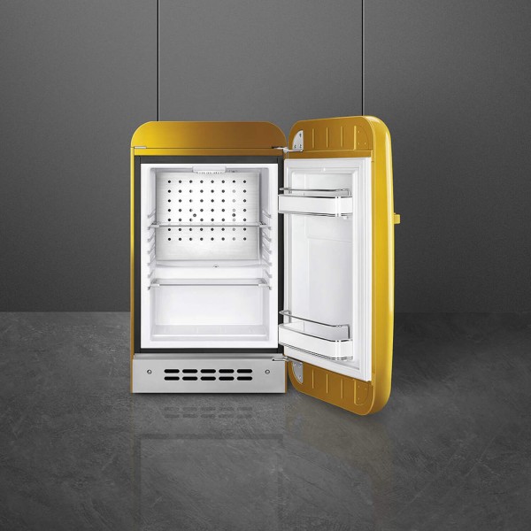smeg Minibar "50's Retro Style" FAB5 (Gold / Swarovski) Tür rechts