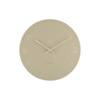Wanduhr "Charm Numbers" (Olivgrün) von Karlsson by Present Time