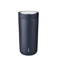 Thermobecher "To Go Click" - 0,4 l (Soft Deep Ocean) von Stelton