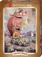 Puzzle "Road Trippin' ZOZOVILLE" - 2000 Teile von HEYE Puzzle "Road Trippin' ZOZOVILLE" - 2000 Teile von HEYE