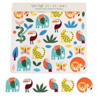 Tier-Aufkleber "Wild Wonders" von Rex LONDON Tier-Aufkleber "Wild Wonders" von Rex LONDON
