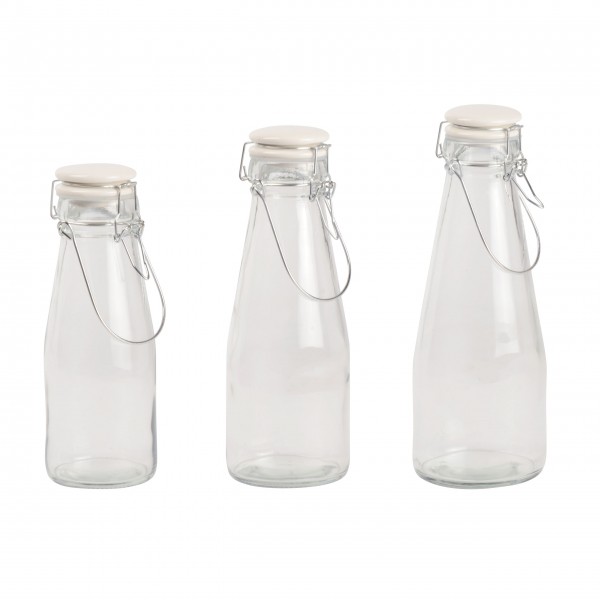 Praktisch & nostalgisch: Glasflaschen von Ib Laursen