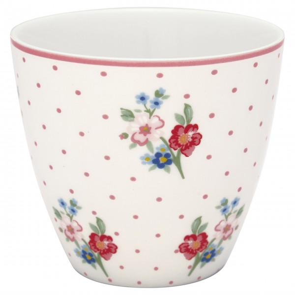 GreenGate Latte Cup "Eja" (White)