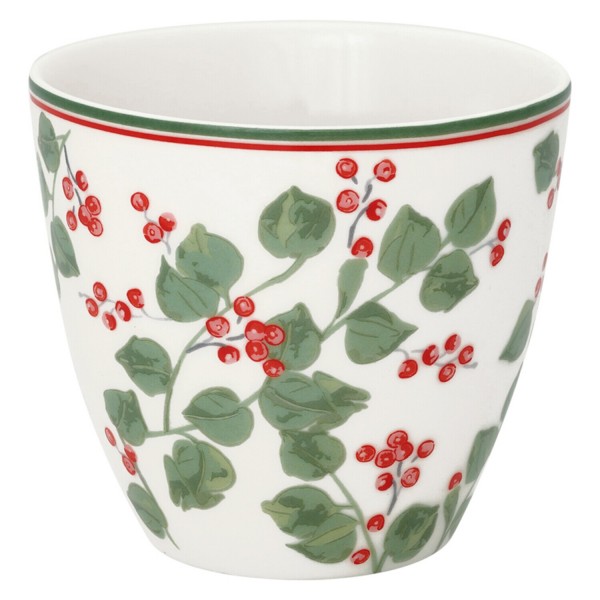 GreenGate Latte Cup "Scarlett" (White)
