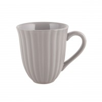 Ib Laursen Becher mit Rillen "Mynte" (French Grey)