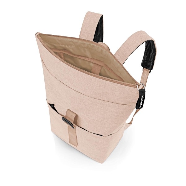 Reisenthel Rucksack/Rolltop Backpack "Twist Coffee" (Hellbraun)