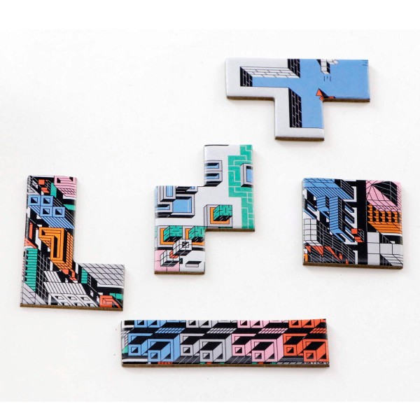 "Die Tetromino-Stadt" von Laurence King