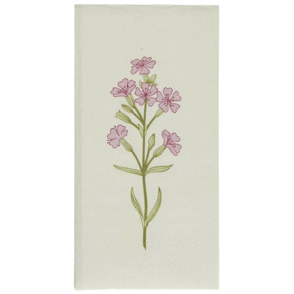 Ib Laursen Servietten "Flora" - 40x40cm (Hellrosa)