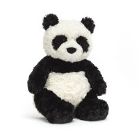 Jellycat Kuscheltier Pandabär "Montgomery Panda" - 26 cm (Schwarz/Weiß)