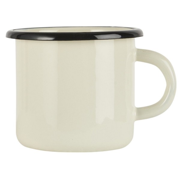 Ib Laursen Tasse aus Emaille (Butter Cream)