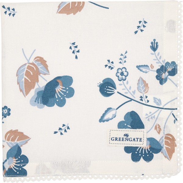 GreenGate Stoffserviette mit Spitze "Mozy" (Weiß)