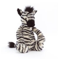 Jellycat Kuscheltier Zebra "Bashful" - 31 cm (Schwarz/Weiß)
