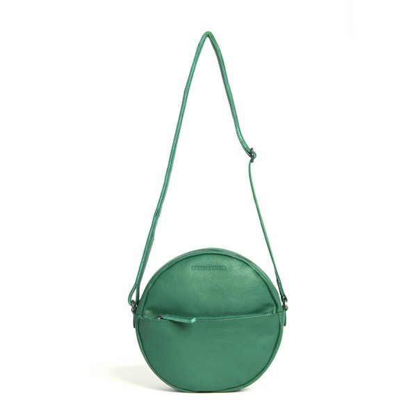 Sticks and Stones Tasche "Juno Bag" (Jungle Green) - Gewaschenes Rindsleder