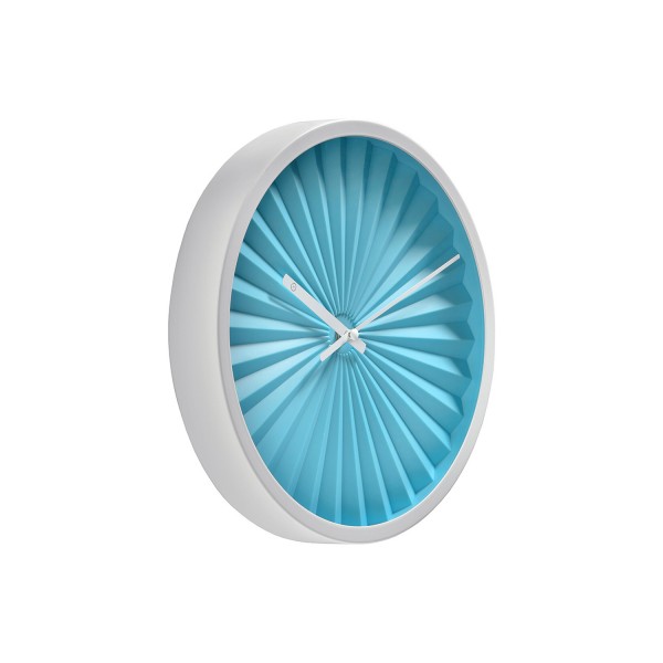 Wanduhr "FLORENCE" (Blau/Weiß) - Durchmesser 30cm von SOMPEX