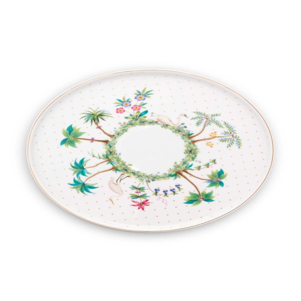 Pip Studio Mini Kuchenplatte "Jolie Dots" - 21cm (Gold)
