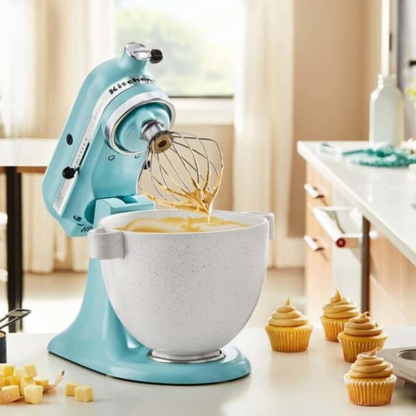 KitchenAid 4,7 l Keramikschüssel zu "Artisan" Küchenmaschine (Speckled Stone)
