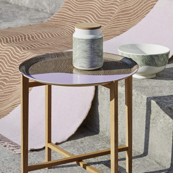 marimekko Decke "Gabriel Näkki" - 130 x 170 cm (Pink, Braun)