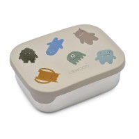 Lunchbox "Arthur - Monster" (Mist) von Liewood