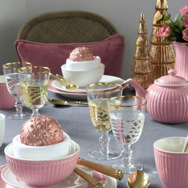 GreenGate Porzellanlöffel "Alice" (Dusty Rose)