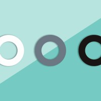 Dichtungsringe für Trinkflaschen "Midnight" im 3er-Set (Weiß/Grau/Schwarz) von Soulbottles