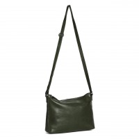 Sticks and Stones Tasche "Melrose" (Dark Olive) - Pflanzlich gegerbtes Rindsleder