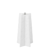 Vase "XMAS - Stern" - 20 cm (Weiß) von räder Design