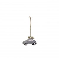 Dekoauto "Noel-X19" (Grau) von Chic Antique