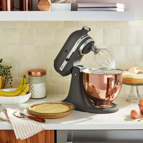 KitchenAid 4,8 l Edelstahlschüssel zu "Artisan" Küchenmaschine (Radiant Copper)