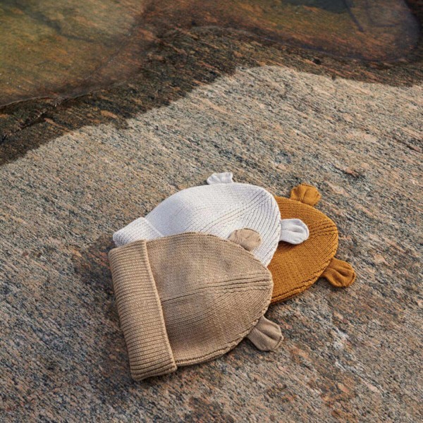 Kindermütze "Gina Beanie" (Braun) von Liewood