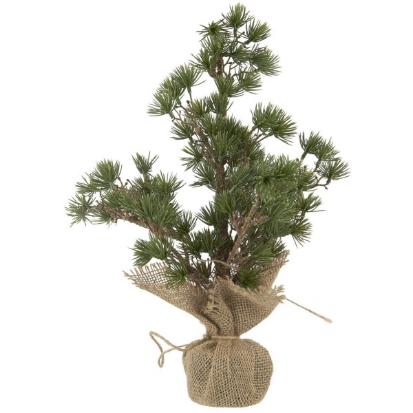 Ib Laursen Künstlicher Weihnachtsbaum mit Jutetopf "Zeder" - 42cm