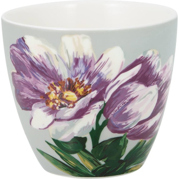 GreenGate Latte Cup "Barbette" (Pale Grey)