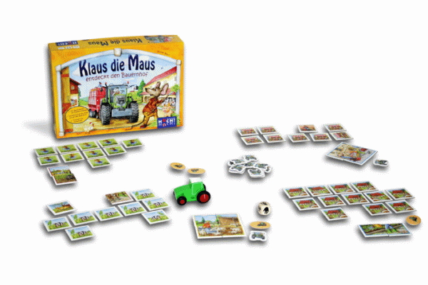 Lernspiel "Klaus die Maus entdeckt den Bauernhof" von HUCH!