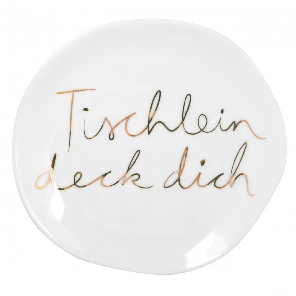 Kleiner Teller Mix & Match "Tischlein deck dich" - 14cm von räder Design