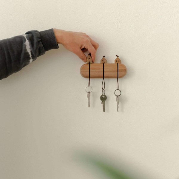 Schlüsselordnung - 16x8x3 cm (Natur) von räder Design