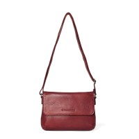 Sticks and Stones Tasche "Athens Bag" (Red) - Pflanzlich gegerbtes Rindsleder