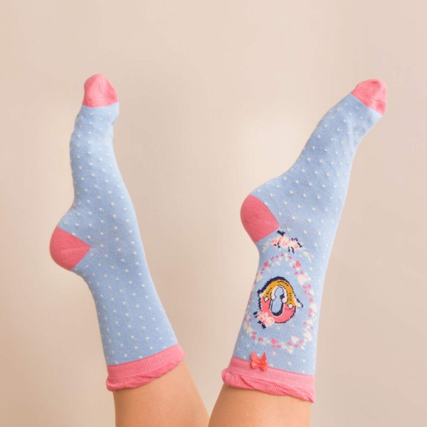 Powder Damen Socken "A-Z" - Buchstabe O