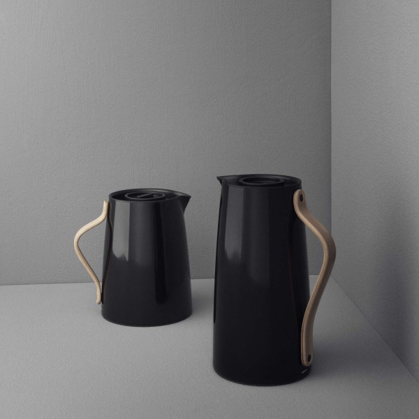 Stelton Kaffee- und Isolierkanne "Emma" - 1,2l (Schwarz)