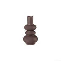 Vase skulptural "Como" - 12 cm (Braun) von ASA