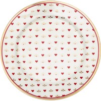 GreenGate Dessertteller "Layla Petit" - 15 cm (Weiß)