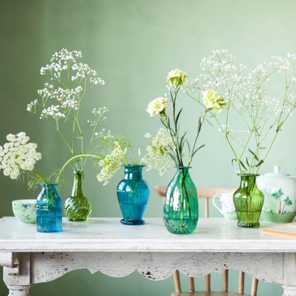 Pip Studio Vase 3er-Set - M (Grün/Blau)