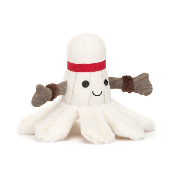 Jellycat Kuscheltier Badminton "Amuseable Sports" - 12 cm (Weiß)