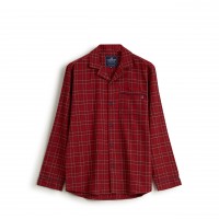 Lexington Unisex Pyjama "Checked Flannel" - L (Rot)