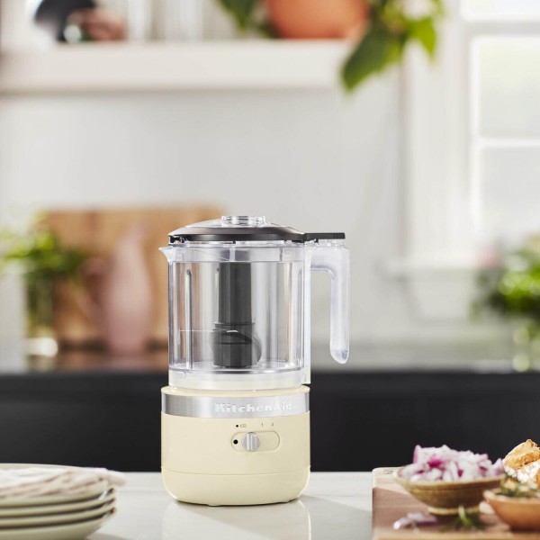 KitchenAid Zerkleinerer kabellos - 1,2 l (Creme)