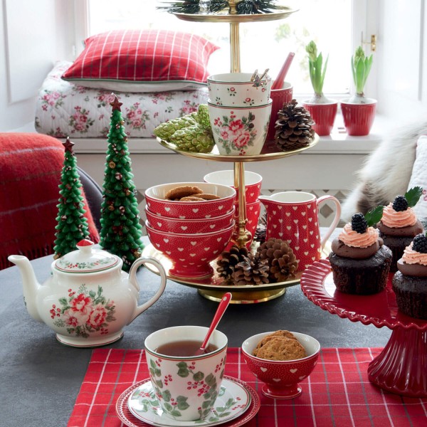 GreenGate Porzellanlöffel "Charline" (White)