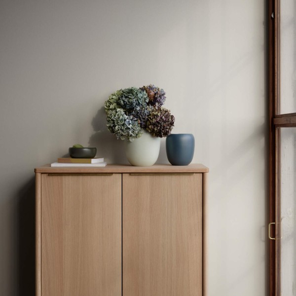 Stelton Vase "Ora" - Klein (Blau)