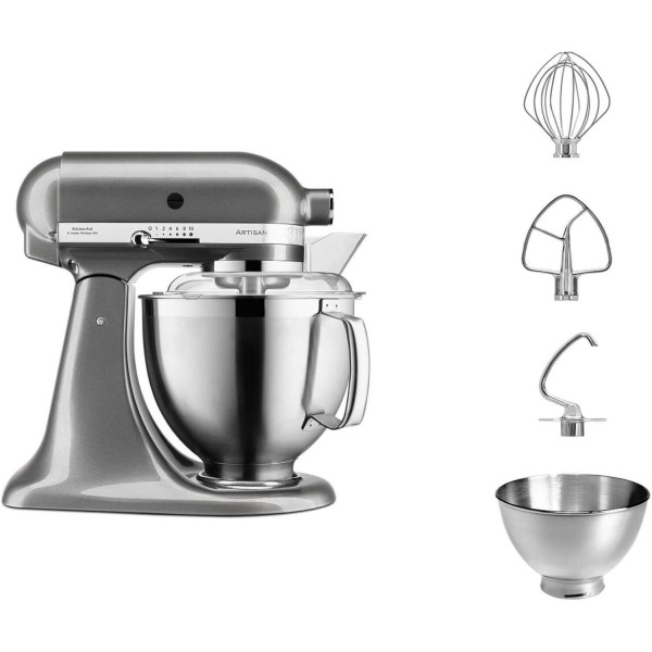 KitchenAid Artisan® 185PS Küchenmaschine 4,8l (silber)