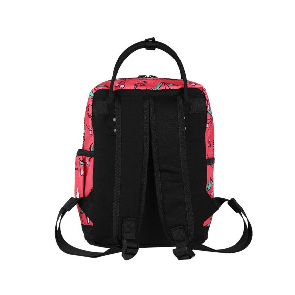 Rucksack "Viuhti" - 22 x 30 x 10 cm (Rot/Schwarz) von martinex-moomin