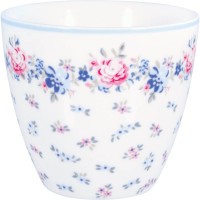 GreenGate Latte Cup "Laura Petit" (White)