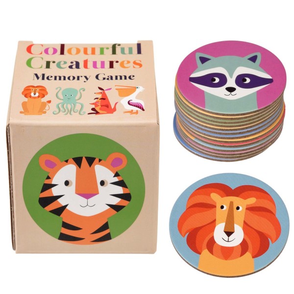 Memory Spiel "Colourful Creatures" von Rex LONDON