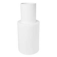 Vase "Dessau" - 10,5x24 cm (Weiß) von räder Design